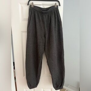 Dark grey sweatpants from Nasty Gal